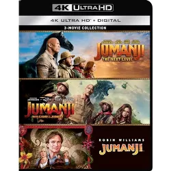 Jumanji / Jumanji: Welcome to the Jungle / Jumanji: The Next Level (4K/UHD)(2020)
