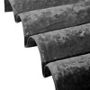 RCZ Décor Elegant Square Table Cloth - Made With Fine Crushed-Velvet Material, Beautiful Black Tablecloth With Durable Seams - 2 of 4