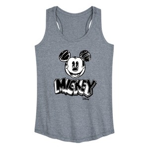 Women's - Disney - Mickey Mouse Graphic Racerback Tank - 1 of 4