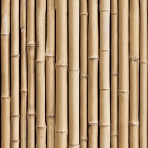 RoomMates Bamboo Peel & Stick Wallpaper Natural: Removable Textured Vinyl, Self-Adhesive Botanical Stripe, 28.2 Sq Ft Coverage - 1 of 4
