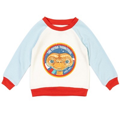 E.T. the Extra-Terrestrial Baby Boys Fleece Pullover Sweatshirt Infant to Toddler