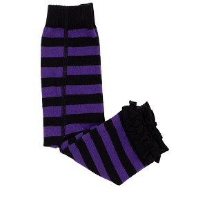 Rufflebutts Girls Patterned Footless Ruffle Tights - 1 of 4