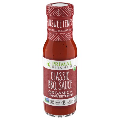 Primal Kitchen Organic BBQ Sauce & Steak Sauce 3-Pack, Made with Real  Ingredients, No Cane Sugar or Corn Syrup, Includes Classic BBQ, Golden BBQ,  and