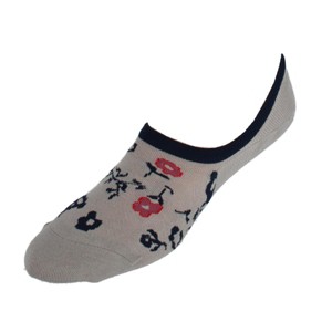 DeadSoxy Men's Summer Floral No-Show Premium Novelty Socks (1 Pair) - 1 of 3