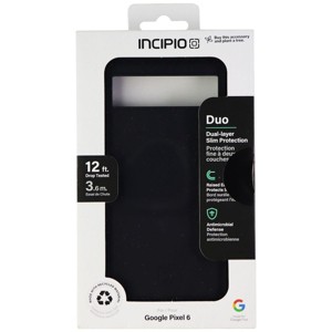 Incipio Duo Series Dual Layer Slim Case for Google Pixel 6 - Black - 1 of 1