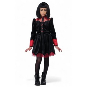 California Costumes Gothic Vampiress Dress Child Costume - 1 of 4
