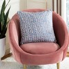 Basma Pillow - Blue/Tan - 20"X20" - Safavieh - 2 of 3