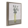 Stupell Industries Plant in Vase Neutral Grey Floating Frame Canvas Art, Brown, 18" x 18" - 2 of 4