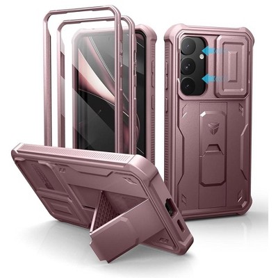 Dexnor for Samsung Galaxy S25 Plus Case with Built-in Slide Camera Cover & Screen Protector & Kickstand