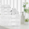 Luxury Cotton Heavyweight Solid Plush Towel Set by Blue Nile Mills - 2 of 4