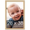 PosterPalooza | Photo Size Minimalist Yellow Picture Frame - UV Acrylic, Foam Board Backing, Hanging Hardware - 2 of 4