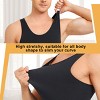 NEBILITY Mens Sleeveless Full Body Shaper Underwear Slimming Compression Bodysuit Shapewear Tummy Control Fajas Para Hombres - 4 of 4