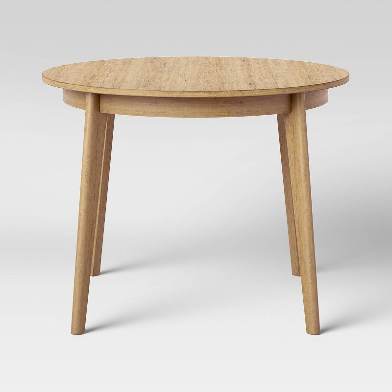 40" Astrid Mid-Century Round Dining Table with Fixed Top - Threshold™, 4 of 11