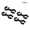 Unique Bargains Outdoor Hiking Camping Double Rod Connecting Trekking Pole Clips 4 Pcs - 3 of 4