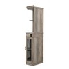 Corner Bar Unit with Mesh Doors - Home Source - 4 of 4