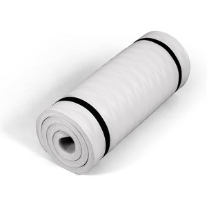 Extra Thick 1-Inch Yoga Mat, High Density Non-Slip Exercise Mat with Strap for Home Gym, Pilates, Workouts, Multiple Size Options - 1 of 4