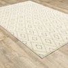 Camryn Diamond Rug Ivory/Sand - Captiv8e Designs - 4 of 4