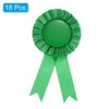 Unique Bargains Blank Rose Knot Award Ribbon for DIY Party Wedding Competition 18 Pcs - 3 of 3
