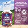 Energy Gummies Vitamin B12 1000mcg - Green Tea Natural Caffeine Support Chews - 60 Gummies By Nature's Nutrition - 3 of 4