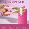 Opener with Built-In Bottle Opener, Easy-Turn Knob & Soft-Grip Handles for Iconic Kitchen Convenience - 2 of 4