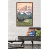 Trends International Lantern Press - Grand Teton Moose & Mountains Framed Wall Poster Prints - 2 of 4