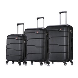 Inusa Trend Lightweight Hardside Spinner 3pc Luggage Set : Target