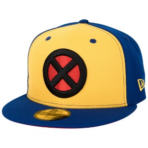 New Era Superman Gold Logo 59Fifty Fitted Hat - Black Colorway, Men's Casual Style