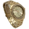 OLIVIA PRATT RHINESTONE BEZEL CLASSIC BRACELET METAL WATCH - 3 of 4