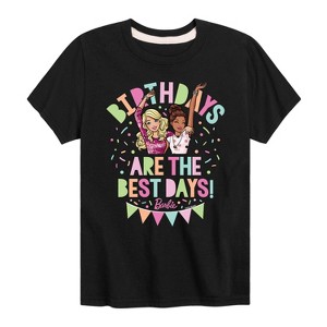 Boys' - Barbie - Birthdays Are The Best Days Short Sleeve Graphic T-Shirt - 1 of 3