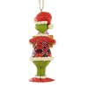 Jim Shore 5.0 Inch Merry Whatever Grinch Dr. Seuss Heartwood Creek Tree Ornaments - 2 of 3