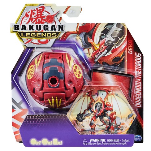 Giant 4 Bakugan Battle Brawlers Red Dragonoid Deluxe Deka Large Figure