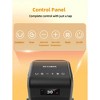 SKONYON 1500W Portable Electric Space Heater with Remote Control and Oscillation - 3 of 4