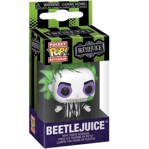 Funko Pop Pocket Keychain  Beetlejuice Figure - 1 of 2