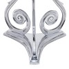 Traditional Aluminum Coffee Table Silver Fox - Olivia & May: Elegant Indoor, No Assembly Required - 4 of 4