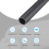 Unique Bargains High Impact Water Plumb Cable Sleeve PVC Rigid Round Pipes 20" Length - 3 of 4