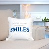Pavilion Gift Company - Smiles - 18" Throw Pillow Cover - Throw Pillow Covers - 2 of 4