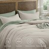 2/3 Pcs Waffle Comforter Set Soft Cotton Bedding Set Premium Cotton Cover with Polyester Fill for All Seasons - 4 of 4