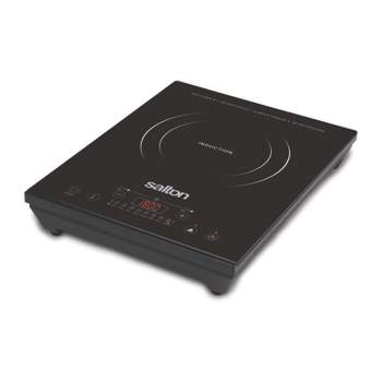 Megachef Portable Dual Electric Coil Cooktop - Black : Target