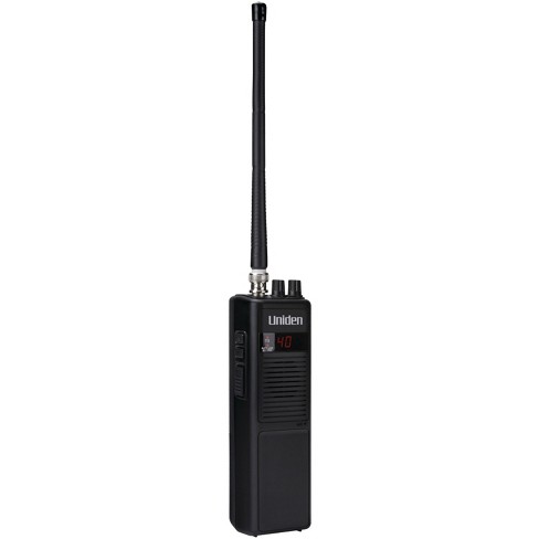Uniden® Pro Series 40-channel Handheld Cb Radio With Whip Antenna, Black,  Pro401hh. : Target