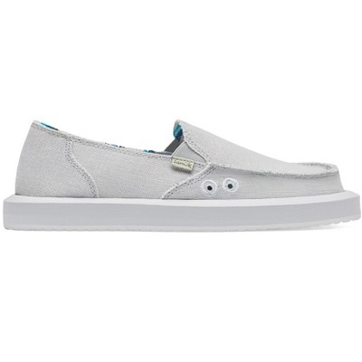 Женские туфли Sanuk Donna St Hemp Loafers - Grey, 9 — фото 2