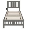 AFI Furnishings Tahoe Platform Bed TXL with Footboard AG - 4 of 4