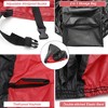 Unique Bargains Universal Waterproof Outdoor 210D 2 in 1 Motorcycle Cover XXXL Black Red 1 Pc - 3 of 4