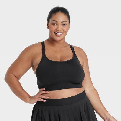 Women's Medium Support Seamless Cami Midline Bra - All In Motion™ Espresso  3x : Target