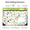 TF Publishing 13.5"x14.5" 2026 Everyday's A Holiday Medium Desk Pad Monthly Blotter Calendar - 3 of 4