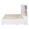 NicBex Twin Size Metal Daybed, Modern Sofa Bed Frame with Adjustable Trundle and LED for Bedroom, Living Room - 4 of 4