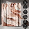Americanflat 71x74 Shower Curtain - Abstract Shower Curtain Gulf by PI Creative Art - 4 of 4