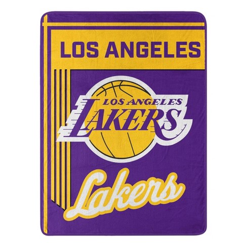 Los Angeles shops Lakers Raschel Throw Blanket, 60