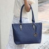 MKF Collection Edelyn Embossed M Signature Vegan Leather Women’s Tote Bag by Mia K – 4 Pcs set - 4 of 4