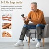 FIT KING Leg Massager for Circulation, Calf Air Compression Massager with Heat, Gift for Mom Dad Women Men FSA/HSA Eligible - 2 of 4
