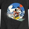 Girls' - Disney - Minnie Ski Fitted Short Sleeve Graphic T-Shirt - image 2 of 4